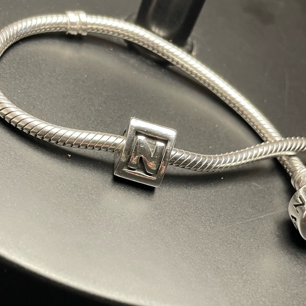Pandora “N” Charm